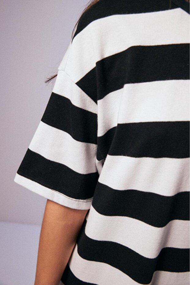 Rochie tricou oversize - 5