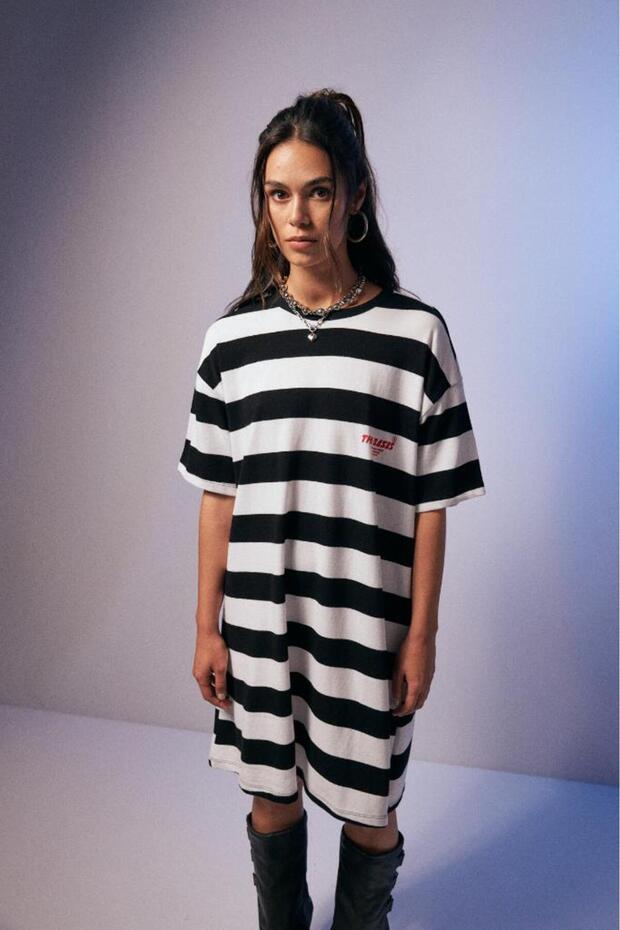 Rochie tricou oversize - 7