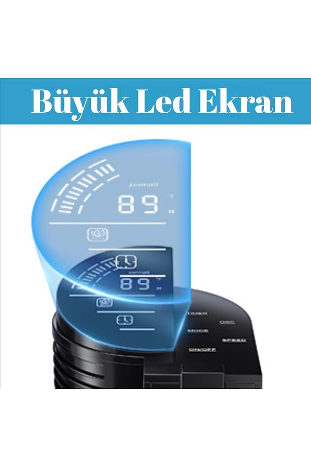 DLC KULE TİPİ VANTİLATÖR 75W KUMANDALI - 2