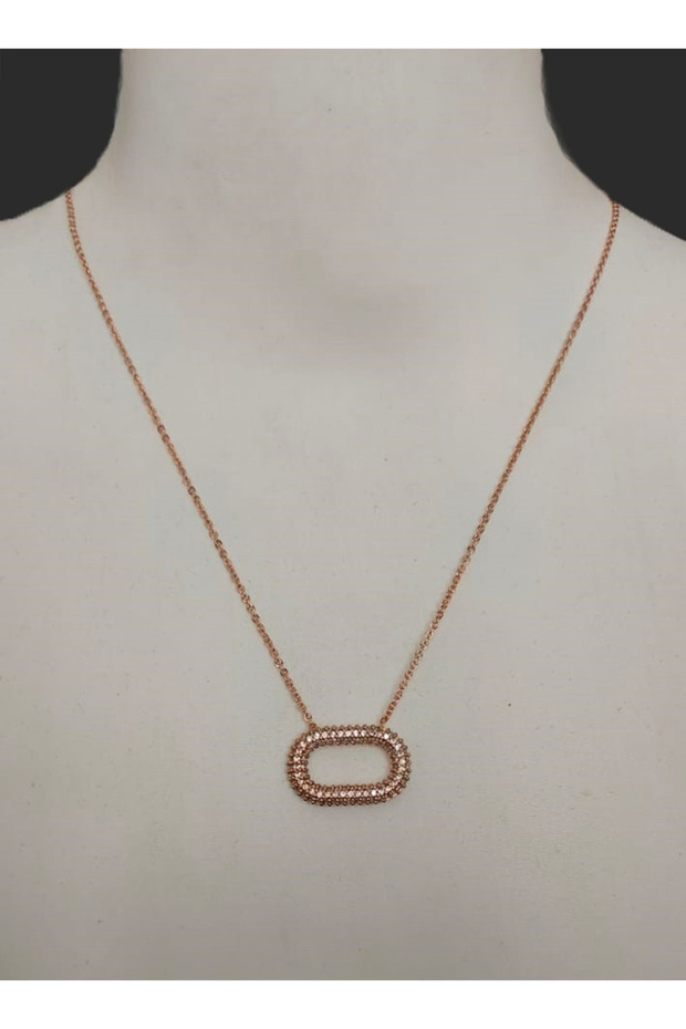 Pink Steel Necklace