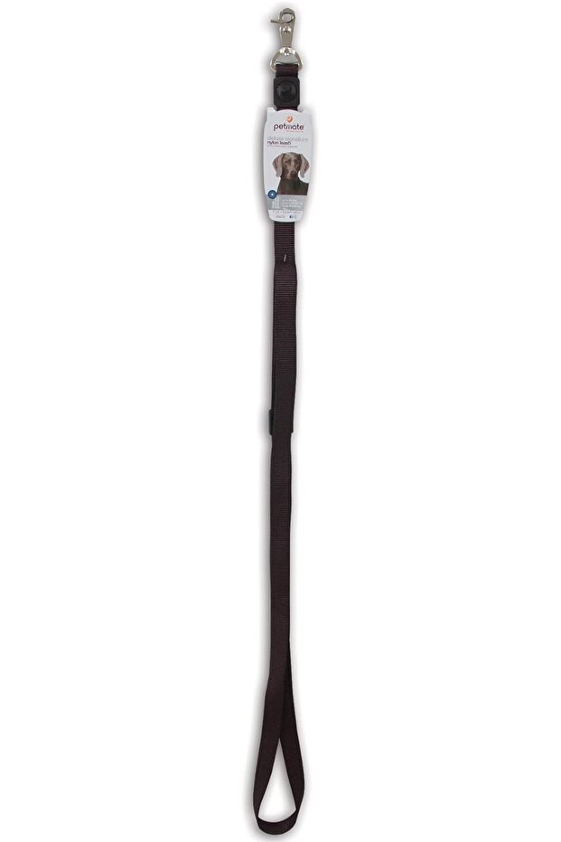 SIGNATURE DELUXE LEASH 1"X6' COAL