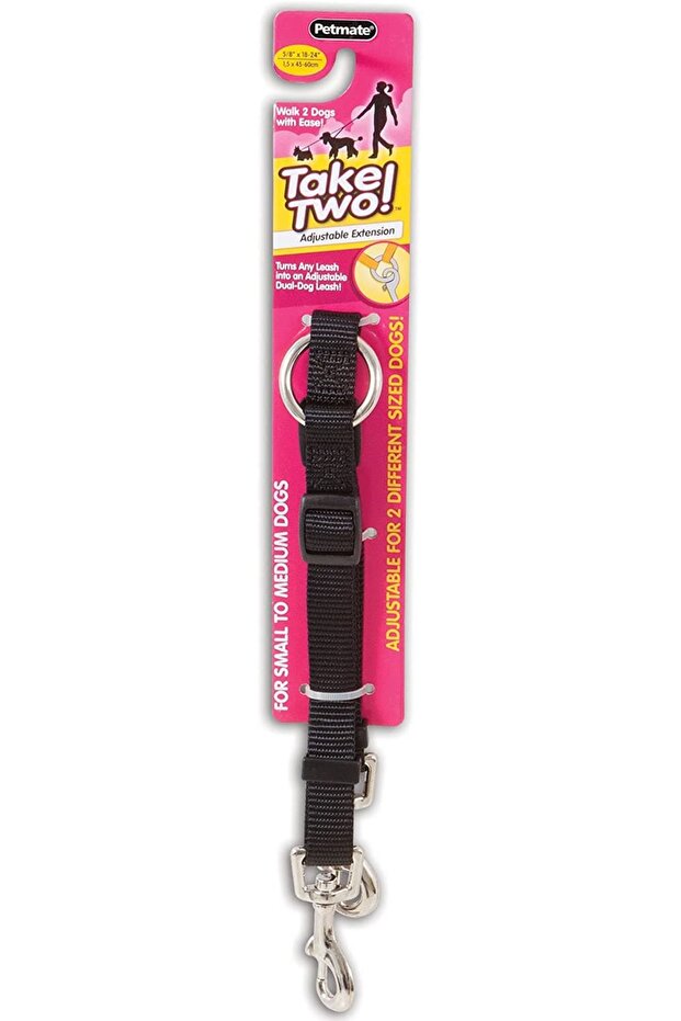 TAKE TWO ADJUSTABLE COUPLER 1in X 24-36in BLACK