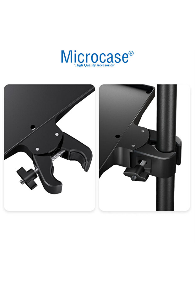 Tripodlara Monte Universal Sehpa Notebook Mikrofon Kitap vb Malzeme Rafı 228x168mm - AL5290 - 2