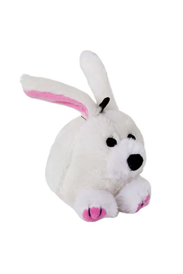 Zoobilee Rabbit Squatters Plush Dog Toy