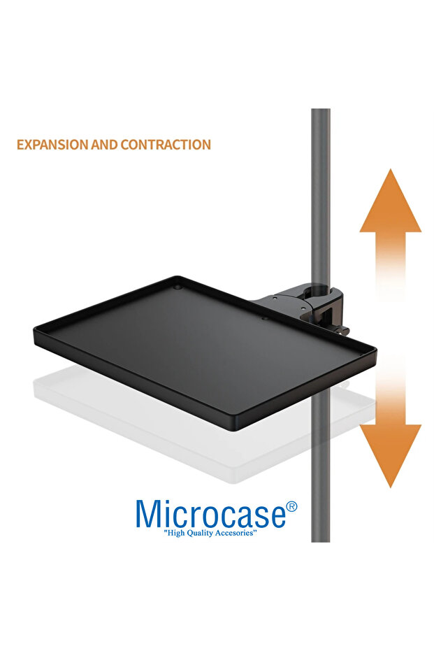Tripodlara Monte Universal Sehpa Notebook Mikrofon Kitap vb Malzeme Rafı 228x168mm - AL5290 - 4
