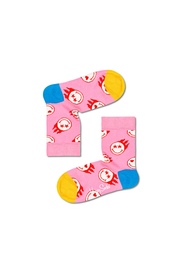 مجموعة سمايلي وورلد للأطفال - 4 قطع - 4