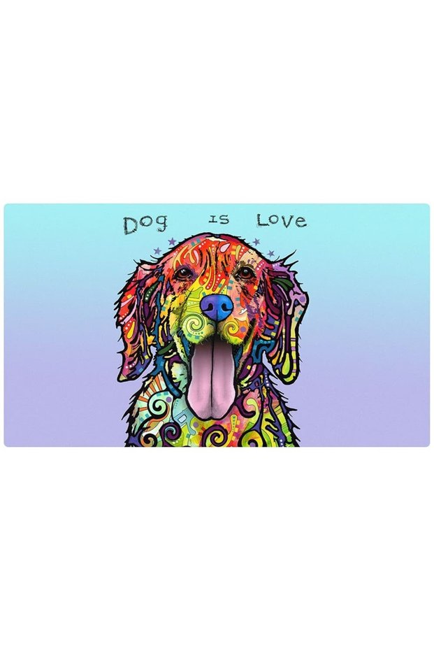 Mats For Dogs Dog Is Love 16 x 28Inch / 40 x 71 cm