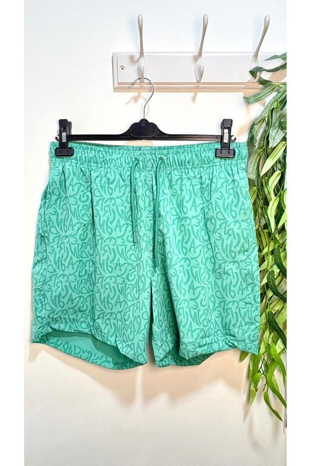Bs-233-Ç Men's Swim Shorts Swimwear (Father Son Can Be Combined)