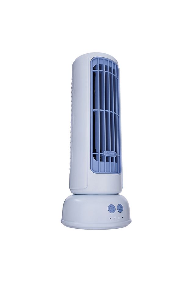 Ws-JAF23 Taşınabilir Şarjlı El Ve Masaüstü Soğutucu Fan Pervane Vantilatör Mavi Usb - 2