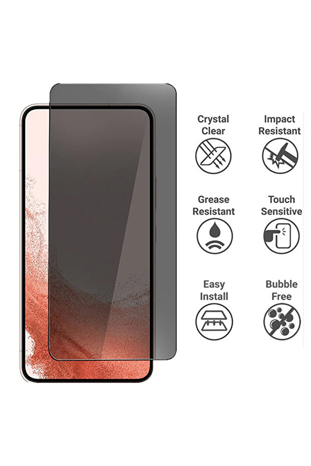Anti-Visual Hacking Foil compatible with Tecno Camon 30 Pro, Privacy Proof, Anti Blue Light, Anti Gl - 2