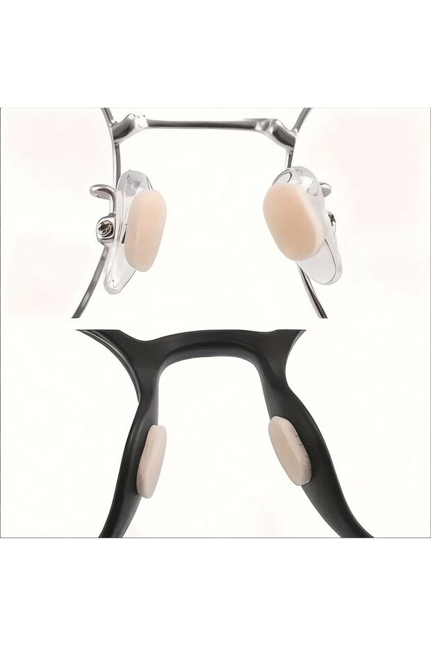 Glasses Anti-Slip/Non-Slip Nose Pad Foam Adhesive 2 Pairs