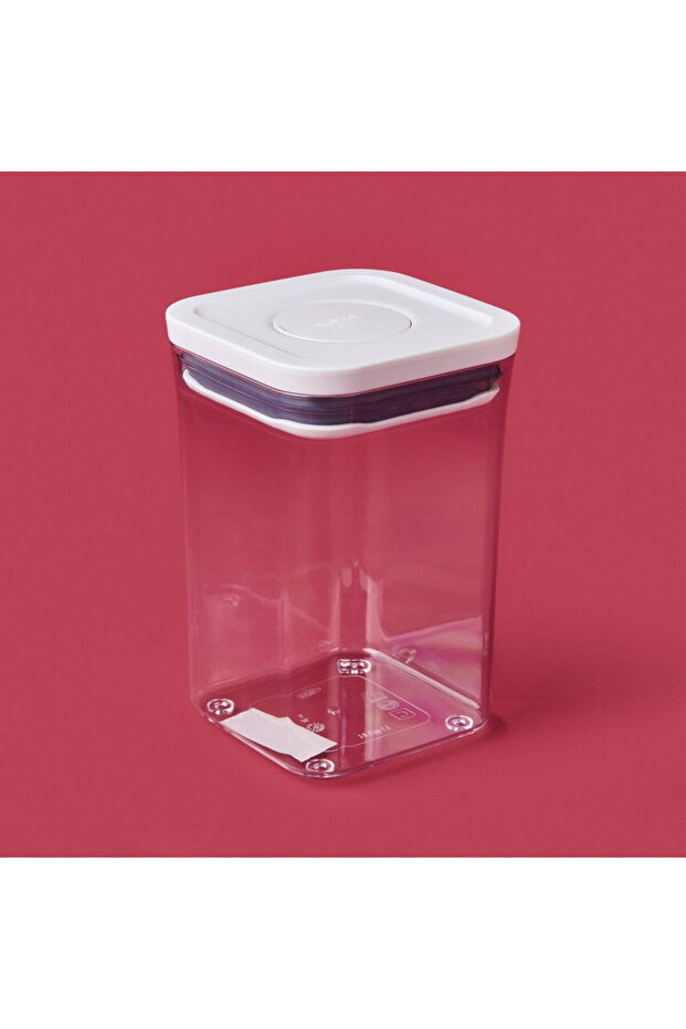 Pop Container Short Size Square Storage Container - Transparent - 1 Lt - 4