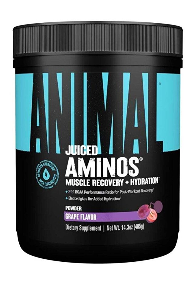 Animal Juiced Amino Acids - BCAA/EAA Matrix Plus Hydration with Electrolytes and