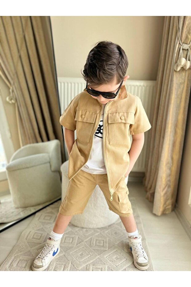 Boy's Gabardine 3-Piece Set