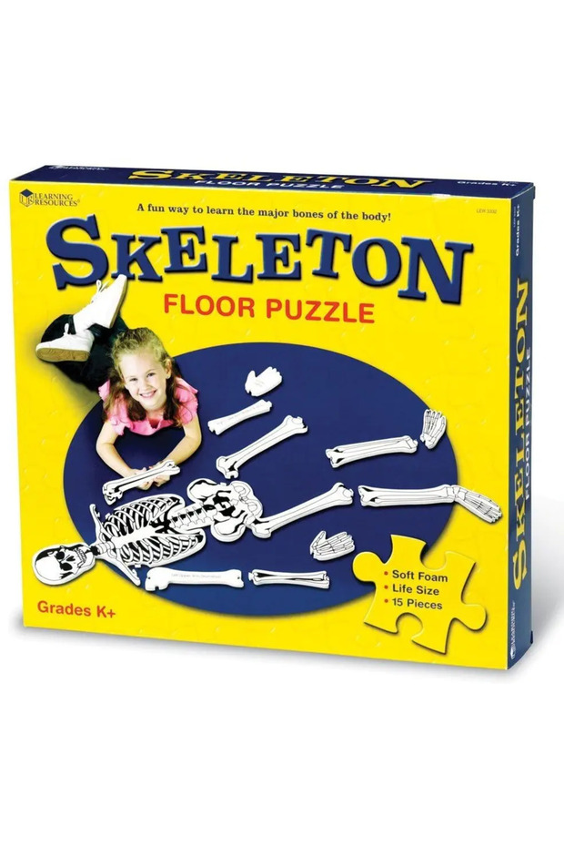 Floor puzzle - skeleton - 1