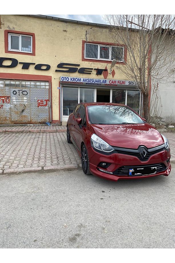Renault Clio 4 Makyajlı Kasa Ön Tampon Eki Astarlı - 2