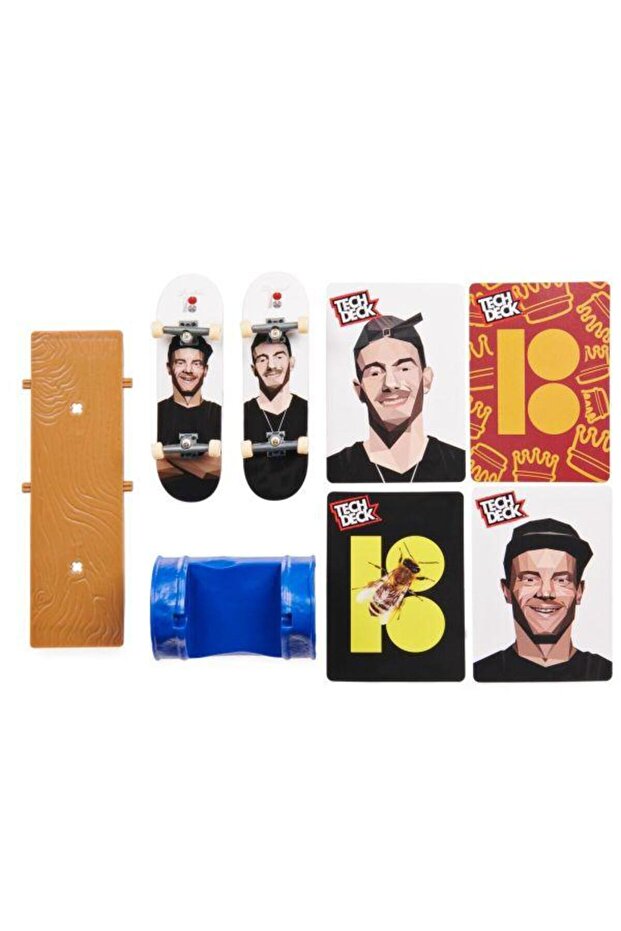 Tech Deck Fingerboard with Track Playset, Plan B - 5