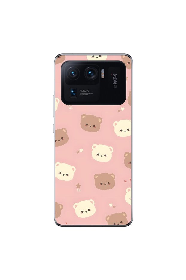 Xiaomi Mi 11 Pro Compatible Transparent Case Minies 1 Design