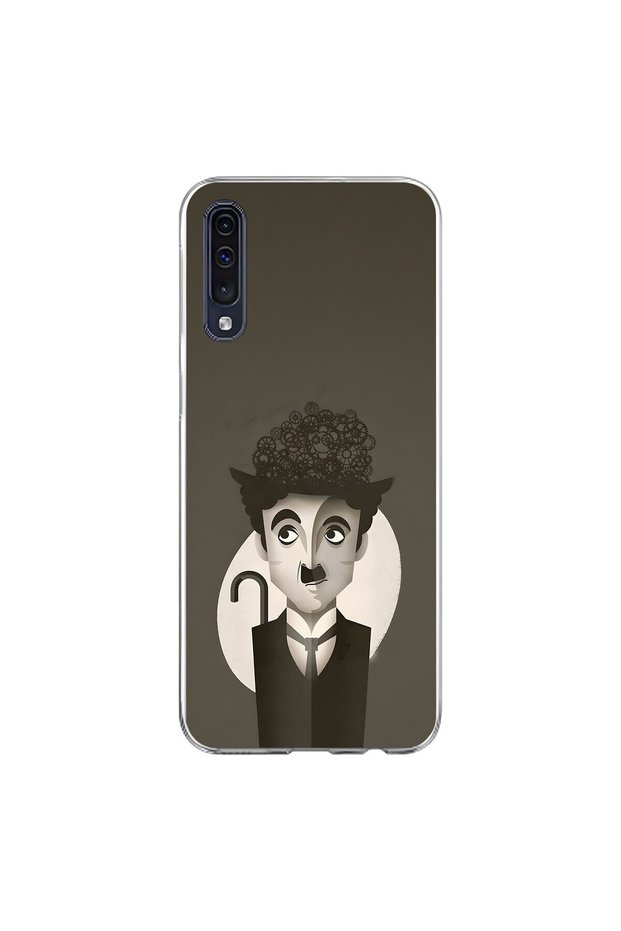 حافظة شفافة متوافقة مع هاتف Samsung Galaxy A70 بتصميم جمالي 1