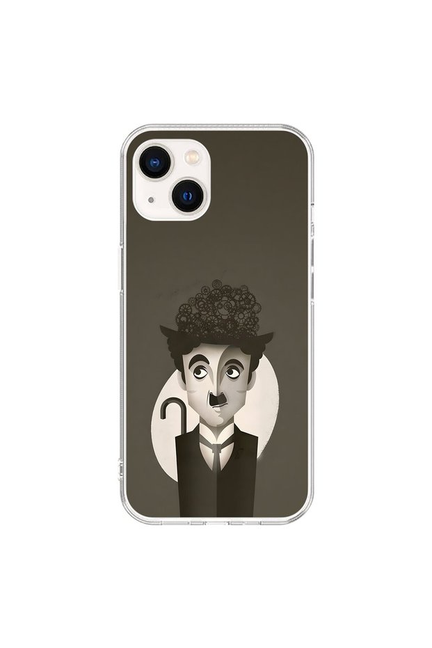 حافظة شفافة متوافقة مع هاتف iPhone 15 بتصميم جمالي 1