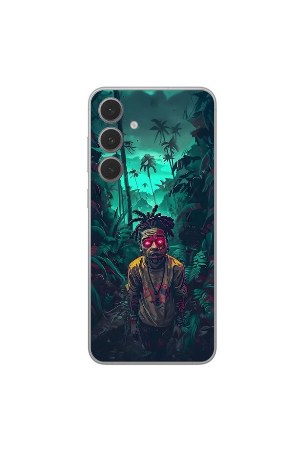 حافظة شفافة متوافقة مع هاتف Samsung Galaxy S24 بتصميمات جمالية 7