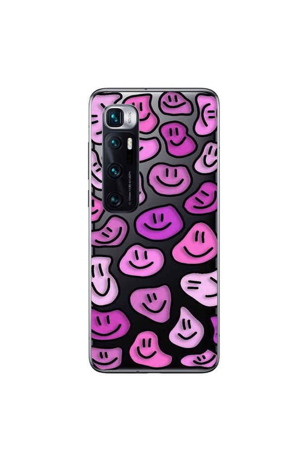 Xiaomi Mi 10 Pro Compatible Transparent Case with Wallpaper 7 Designs
