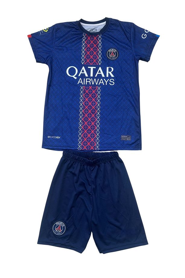 Yeni SEZON 10 Numara 2024/25 P.S.G O.DEMBELE Çocuk Forması 2'li Set - 2