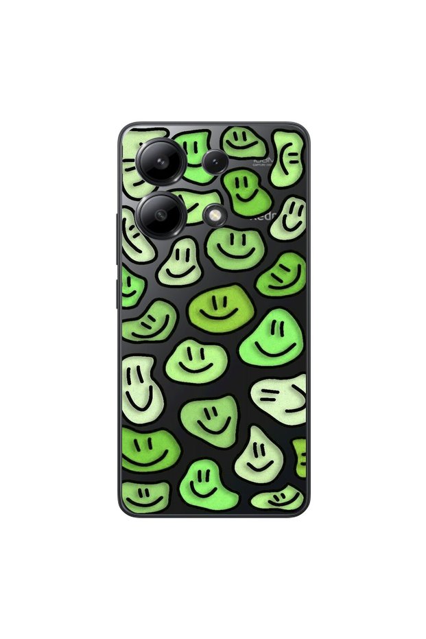Xiaomi Redmi Note 13 Compatible Transparent Case with Wallpaper 9 Designs
