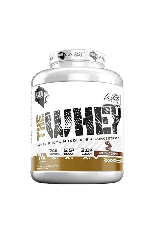 The Whey Whey Protein Isolate & Concentrate Mocha Chino Flavour - 74 Servings