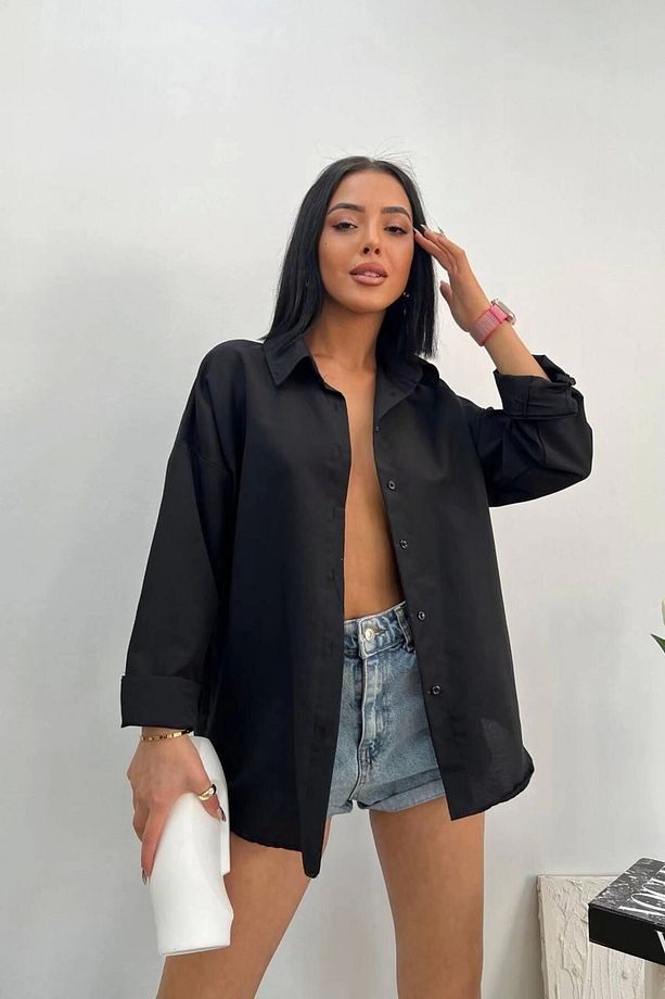 LCW %100 keten premium unisex gömlek eş kombin gömleği - 2