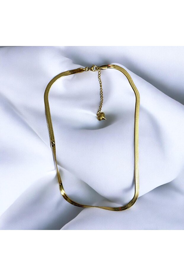 Italian Steel Gold Chain Necklace