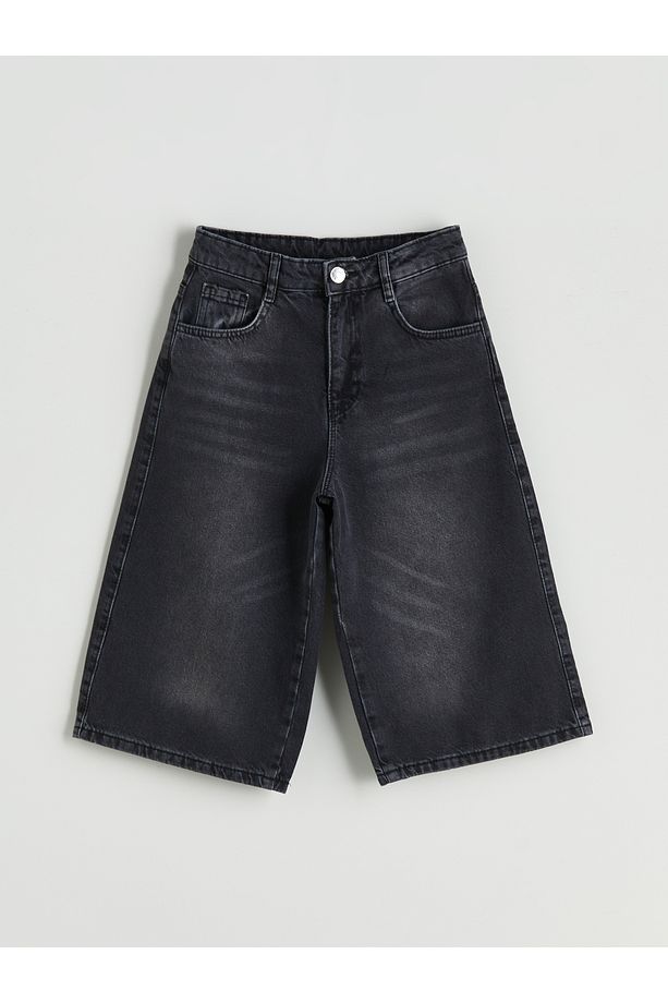 Kız Çocuk Jean Bermuda - 1