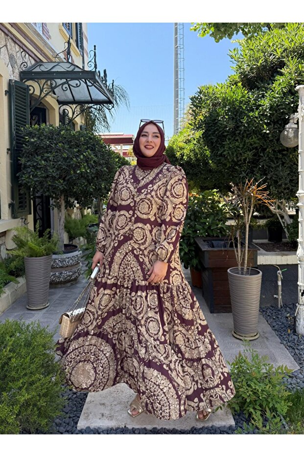 Tesettür Elbise | Leyal | EMS - 1