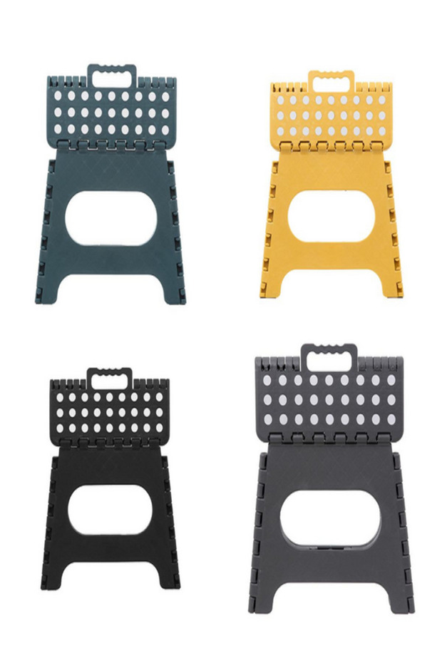 Plastic One Step Folding Stool - 2