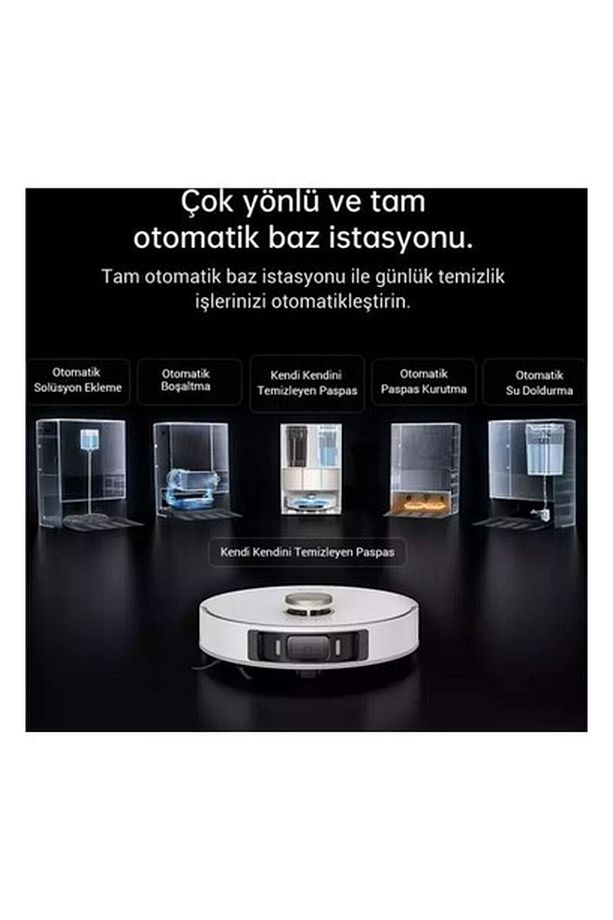 Ultra 7000PA Uyumlu Emiş Complete, Otomatik Paspas Yıkama ve Kurutma, Robot Süpürge - 2