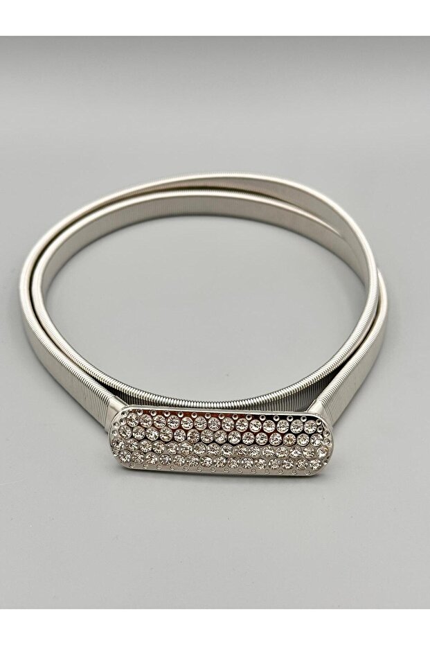 Silver Spring Flexible Chain Belt Women's Belt Dress Belt Shirt Belt Coat Belt