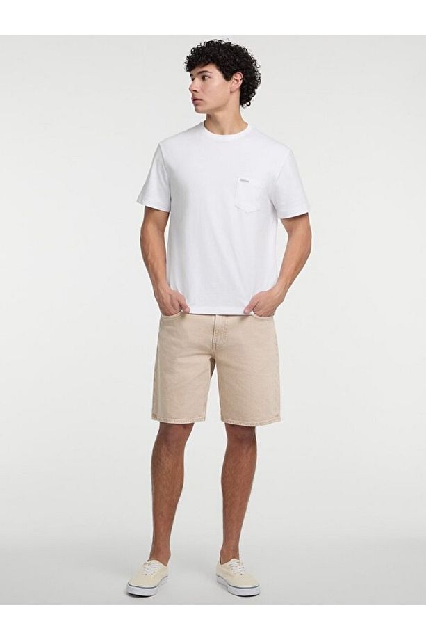 Jeans Regular Unisex Regular Fit Şort - 2