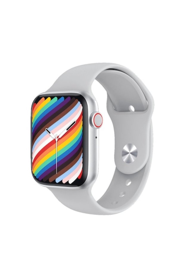 Ceas inteligent Seria 7 W37 PRO, iOS/Android, Alb