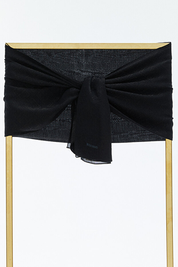 Labirent Desenli Şal - 6