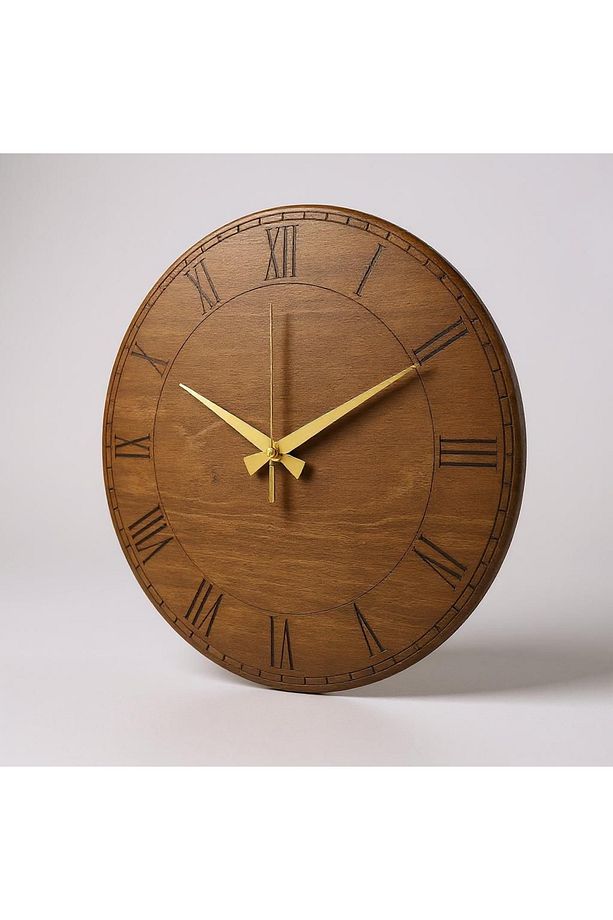 Ahşap Duvar Saati Hediyelik 39 cm - 5
