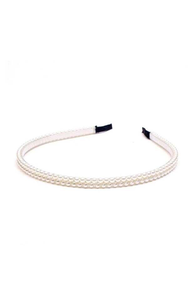 Elegant Headband Hair Accessory for Girls White