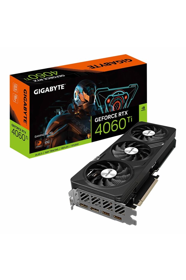 Gaming GeForce RTX 4060 Ti OC 8GB GDDR6 128Bit HDMI/DP Ekran Kartı - 1