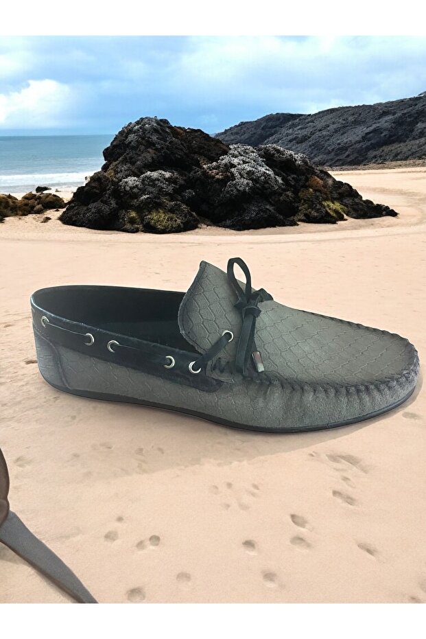 Konay 859 Men's Leather Suede Ballet Shoes