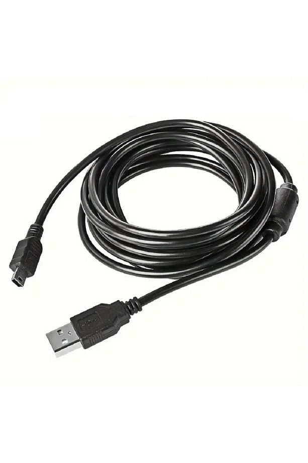 3 Metre 3m Mini Usb To Usb Data Şarj Kablosu Kamera Mp3 Ps3 Radyo Navigasyon Şarj Kablosu Piramit Uç - 1