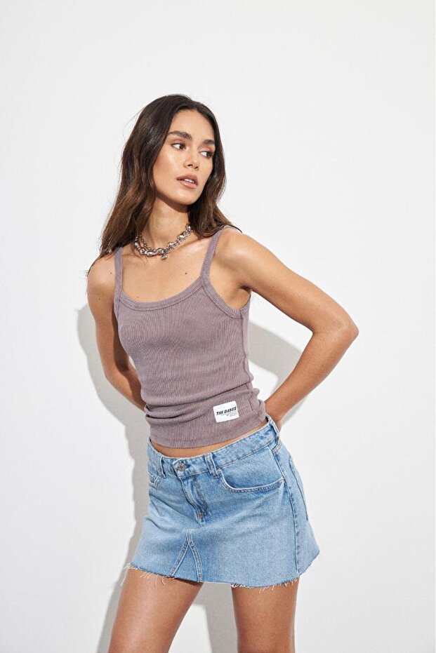 Fitilli Askılı Basic Atlet - 7