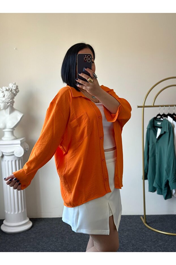 Basic Salaş Ayrobin Gömlek - 2