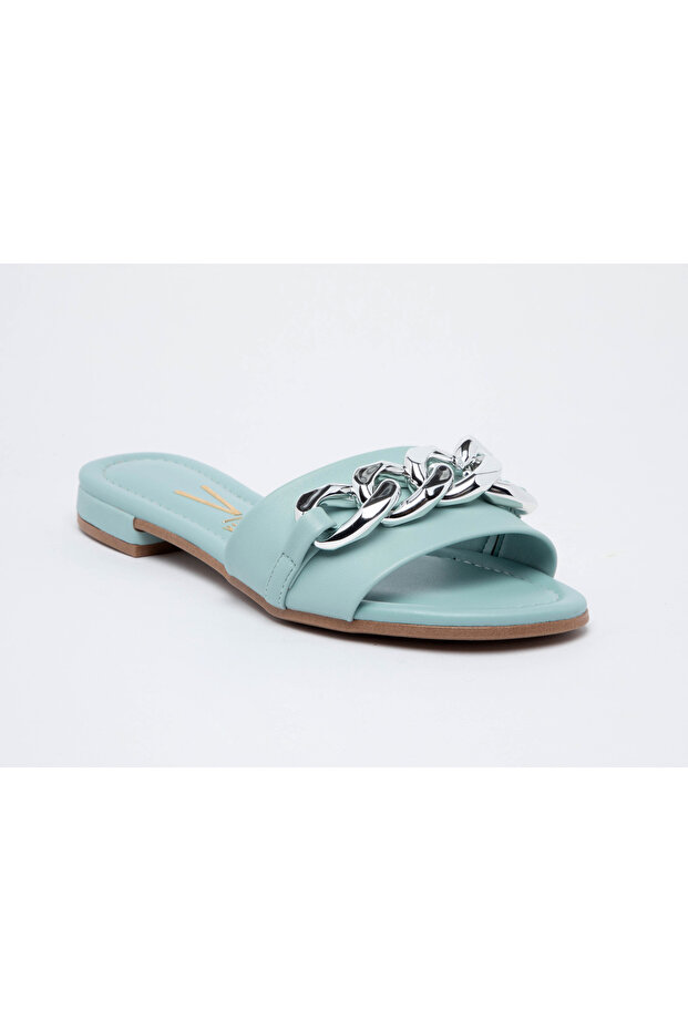 Vizzano Ladies Flat Sandals Turquoise | Made In Brazil