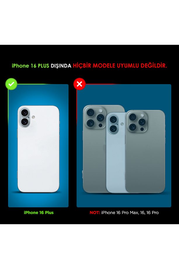 iPhone 16 PLUS ince (0.03mm) Hafif Koruyucu Slim Kapak Mat Doku Yumuşak Kılıf - 2