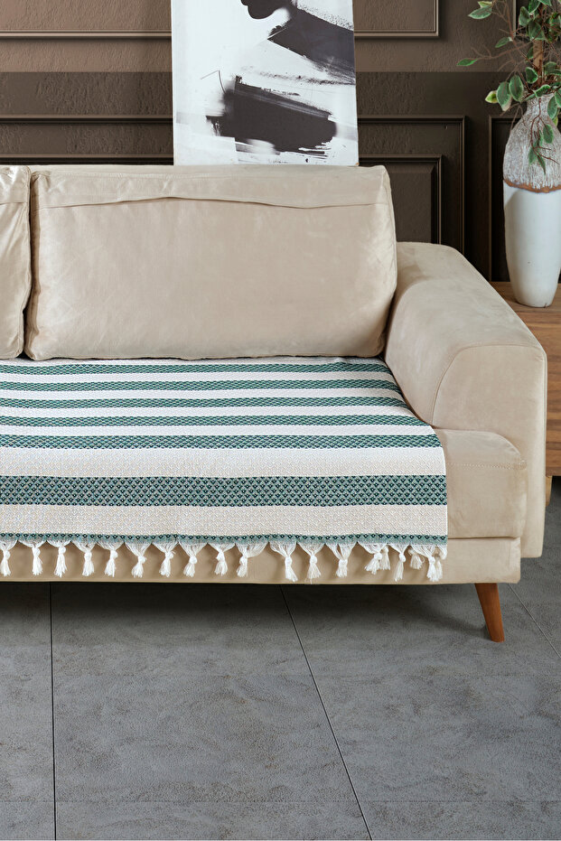 Summer Seat Cover Covering Seat 115X200 Green