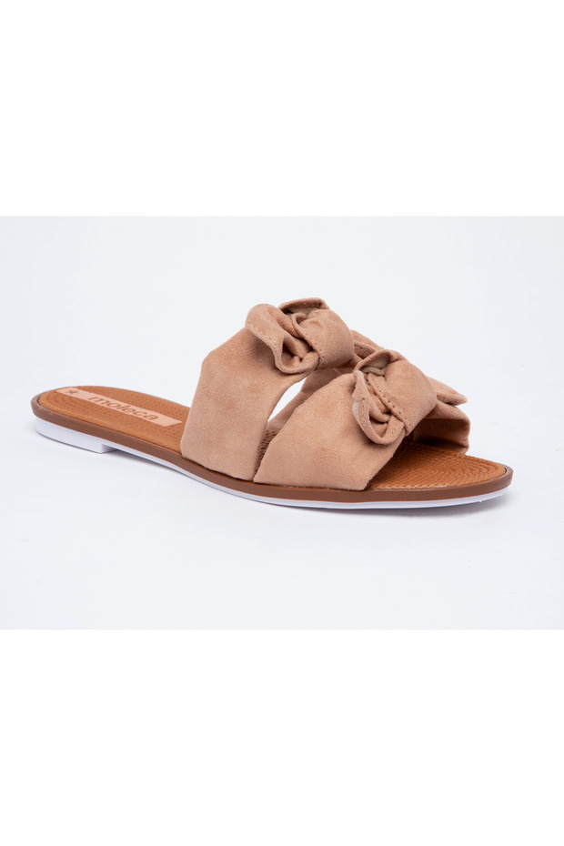 Ladies Flat Sandals Nude | Made In Brazil